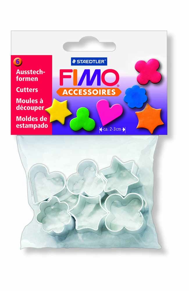 Fimo&reg; udstykningsknive 6 stk.